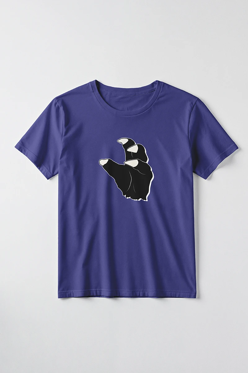 claw tshirt by jiahao wan